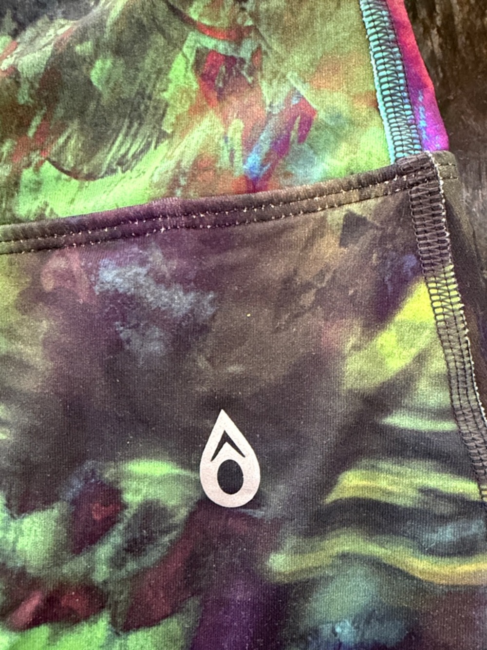 Multicolor Tie-Dye Athletic Skort - Women's - Picture 2 of 5